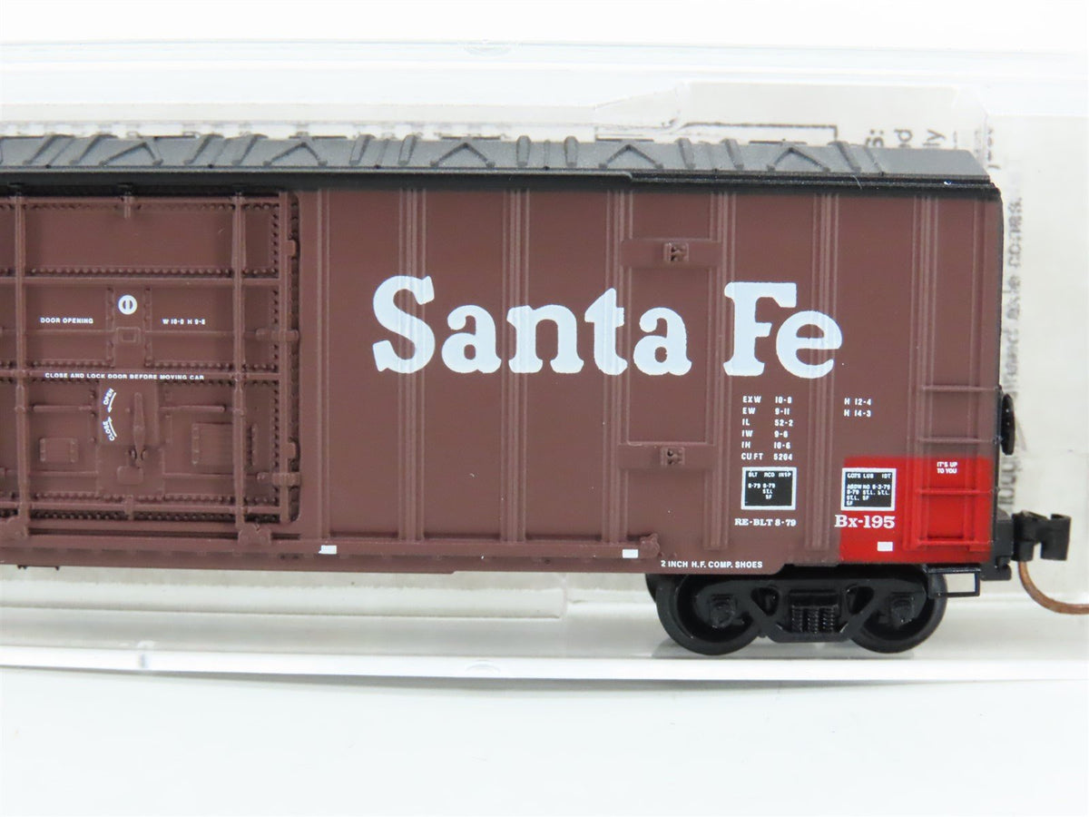 N Scale Micro-Trains MTL 27270 ATSF Santa Fe 50&#39; Rib Side Boxcar #56227