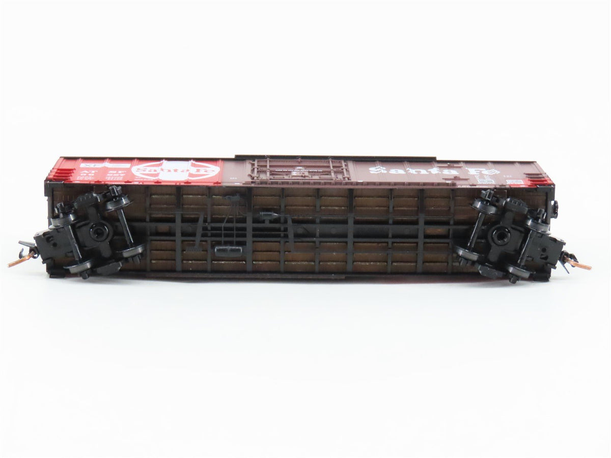 N Scale Micro-Trains MTL 27270 ATSF Santa Fe 50&#39; Rib Side Boxcar #56227