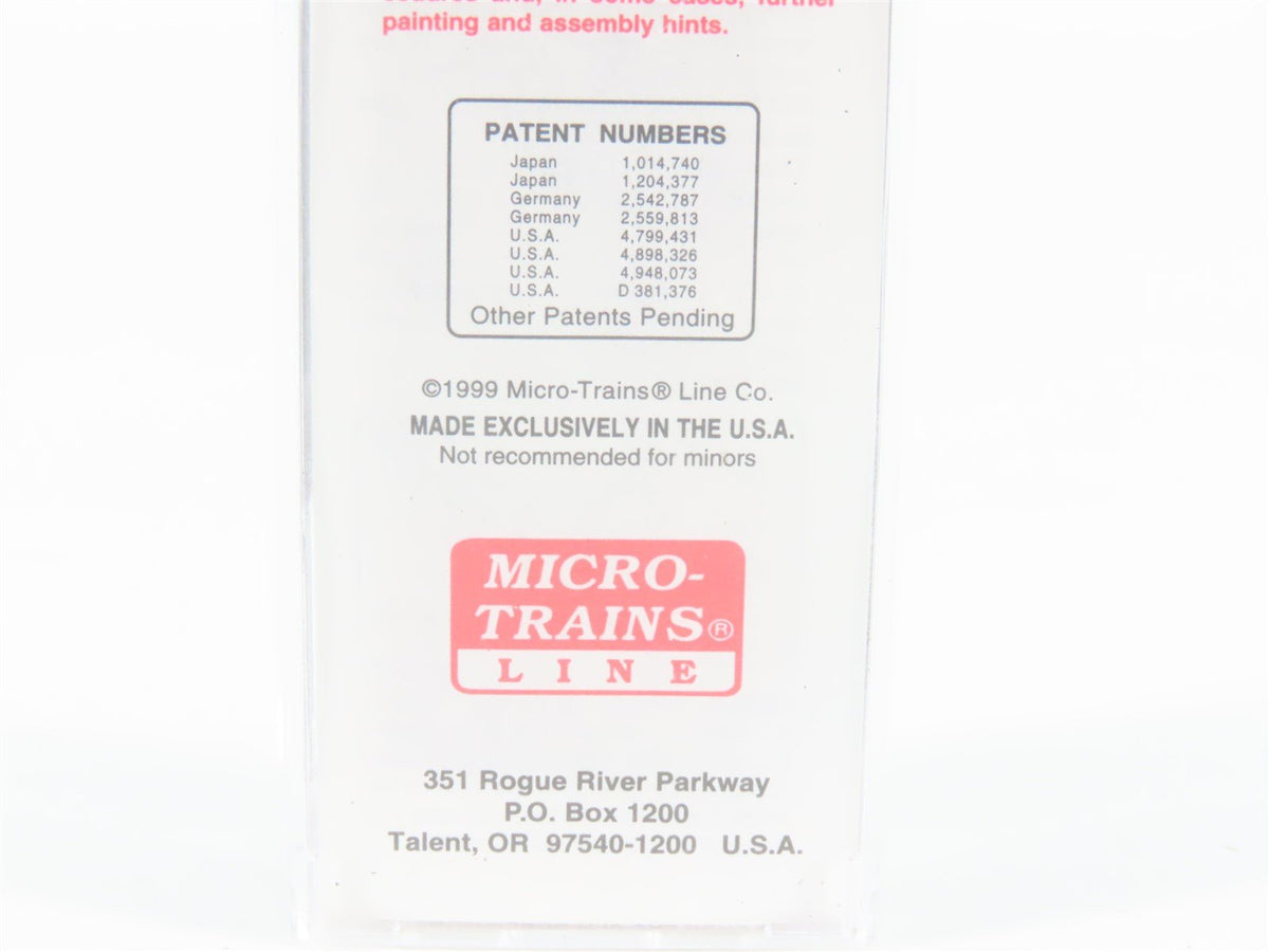 N Scale Micro-Trains MTL 27270 ATSF Santa Fe 50&#39; Rib Side Boxcar #56227