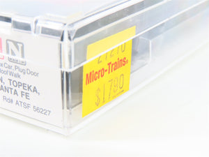 N Scale Micro-Trains MTL 27270 ATSF Santa Fe 50' Rib Side Boxcar #56227
