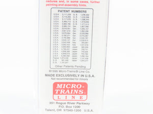 N Scale Micro-Trains MTL 27240 MRL Montana Rail Link 50' Rib Side Boxcar #25058