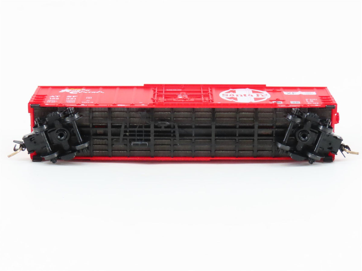 N Scale Micro-Trains MTL 27250 ATSF Santa Fe 50&#39; Rib Side Boxcar #152321