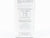 N Scale Micro-Trains MTL 27250 ATSF Santa Fe 50' Rib Side Boxcar #152321
