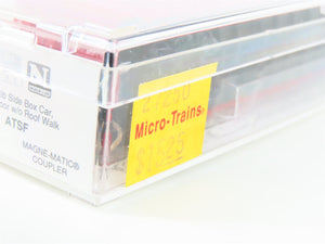 N Scale Micro-Trains MTL 27250 ATSF Santa Fe 50' Rib Side Boxcar #152321