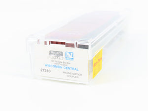 N Scale Micro-Trains MTL 27210 WC Wisconsin Central MR 60th 50' Boxcar #26173