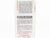 N Scale Micro-Trains MTL 27220 GTW Grand Trunk Western 50' Boxcar #598093