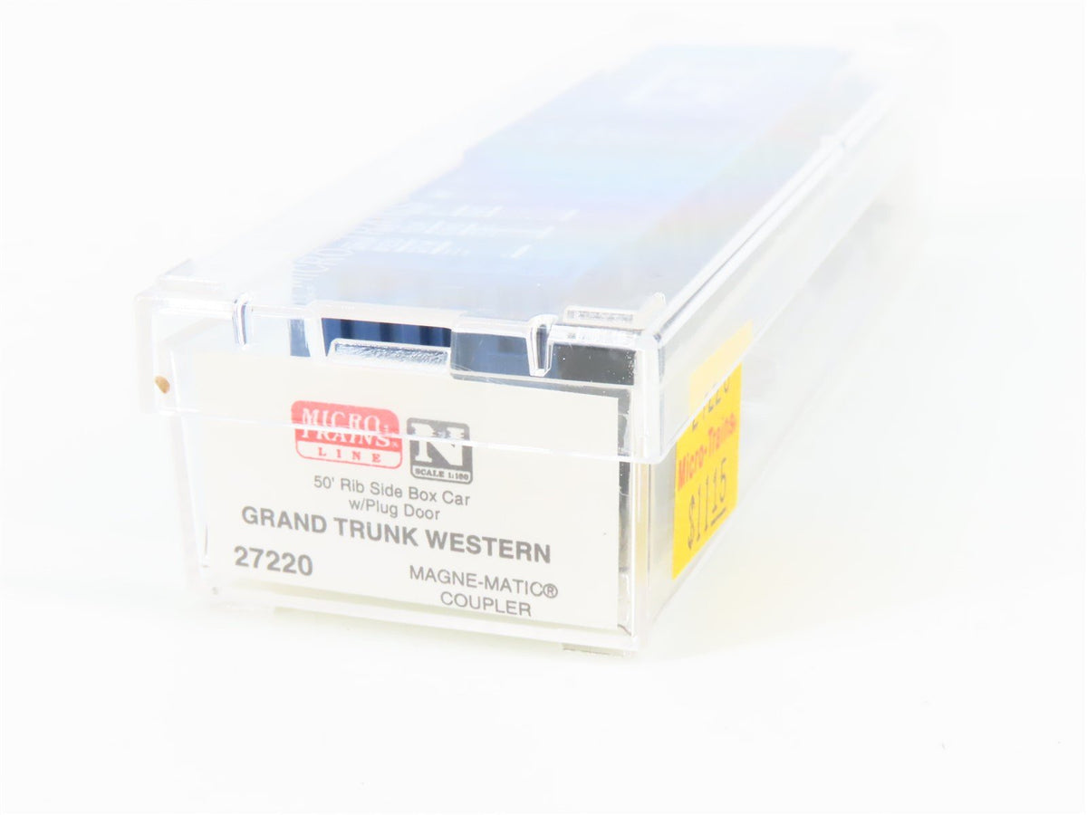 N Scale Micro-Trains MTL 27220 GTW Grand Trunk Western 50&#39; Boxcar #598093