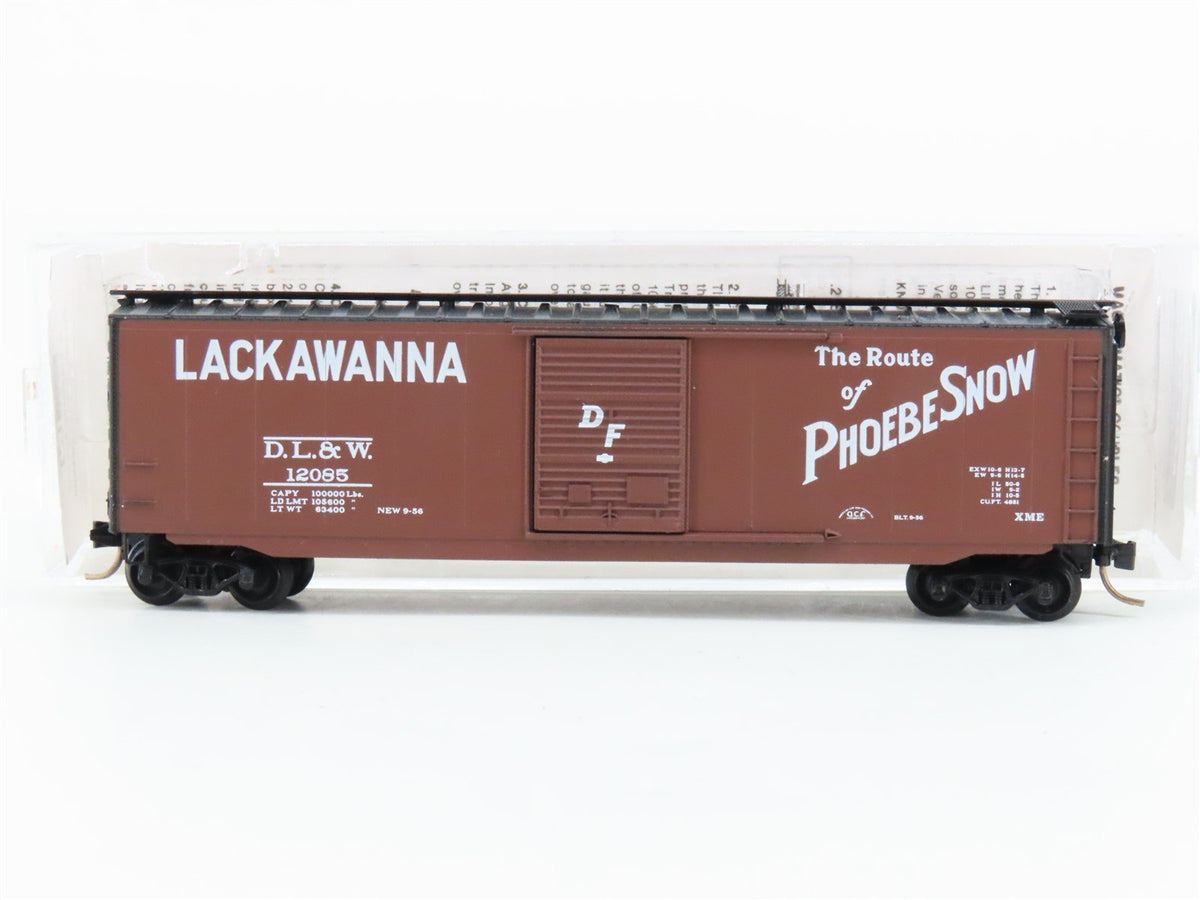 N Scale Micro-Trains MTL 31230 DLW Lackawanna &quot;Phoebe Snow&quot; 50&#39; Boxcar #12085
