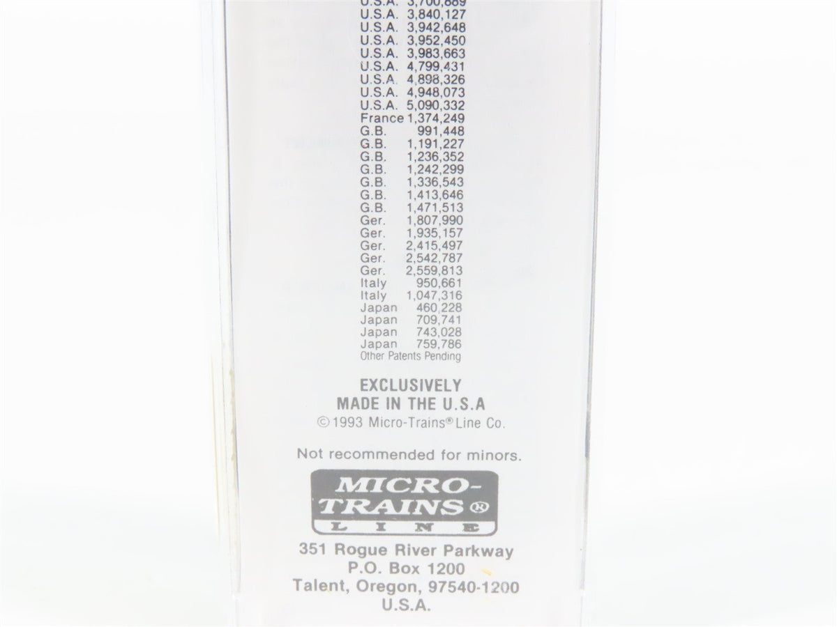 N Scale Micro-Trains MTL 31230 DLW Lackawanna &quot;Phoebe Snow&quot; 50&#39; Boxcar #12085