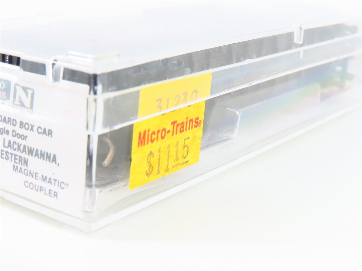 N Scale Micro-Trains MTL 31230 DLW Lackawanna &quot;Phoebe Snow&quot; 50&#39; Boxcar #12085