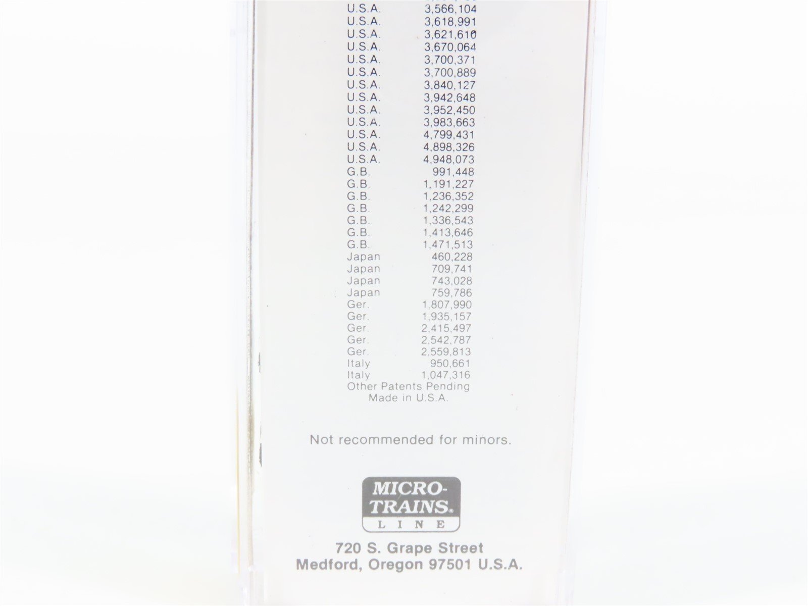 N Scale Micro-Trains MTL 31220 ARR Alaska McKinley Nat'l Park 50' Boxcar #10700