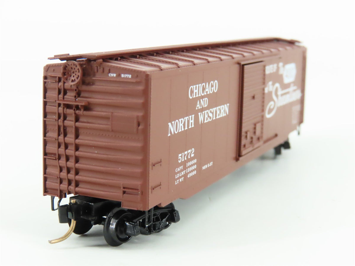 N Scale Micro-Trains MTL 31110 CNW Chicago Northwestern 50&#39; Boxcar #51772