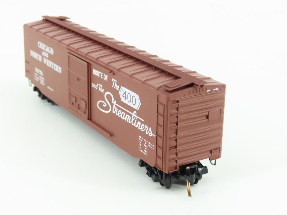 N Scale Micro-Trains MTL 31110 CNW Chicago Northwestern 50&#39; Boxcar #51772