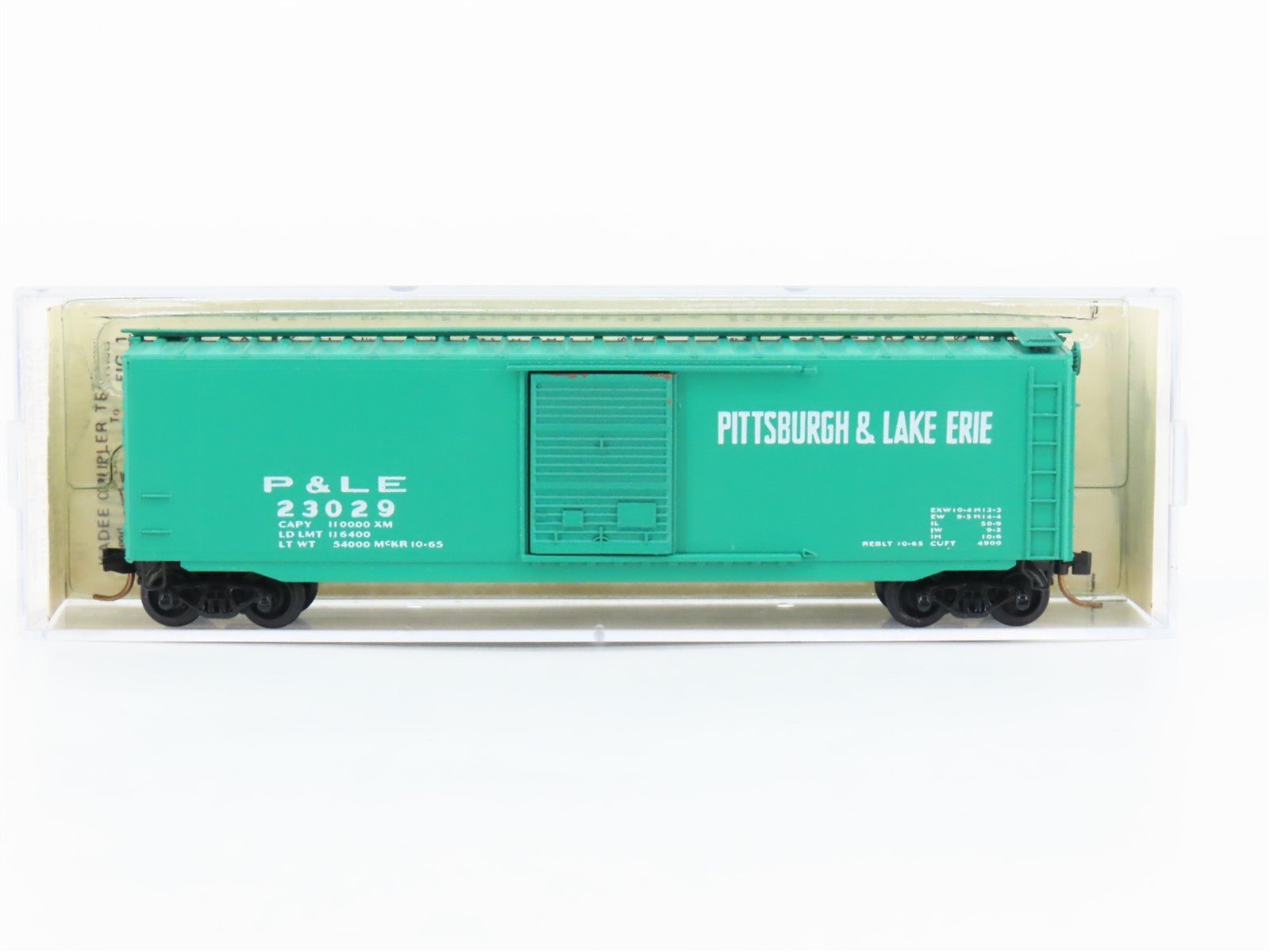 N Scale Micro-Trains MTL 31050 P&LE Pittsburgh & Lake Erie 50' Boxcar #23029