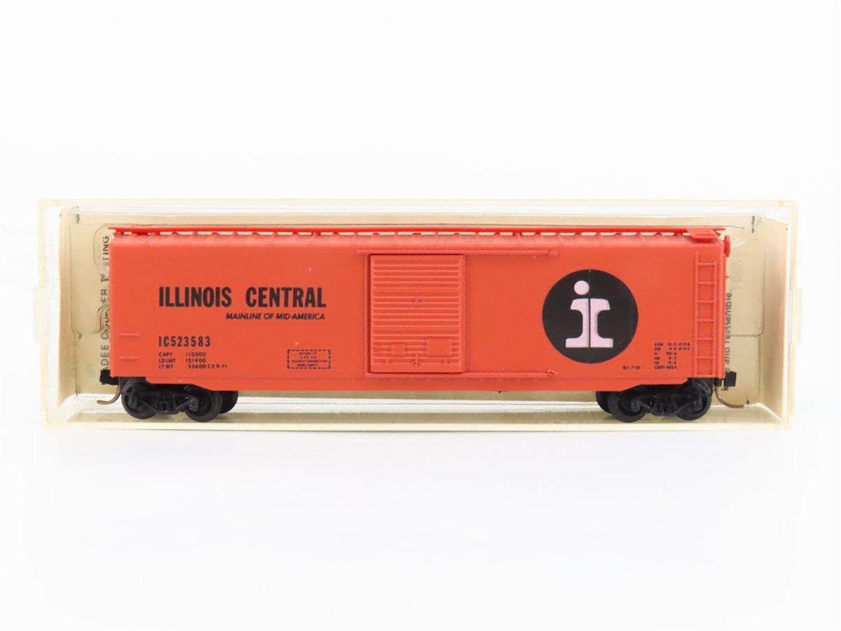 N Scale Micro-Trains MTL 31030 IC Illinois Central 50&#39; Standard Boxcar #523583