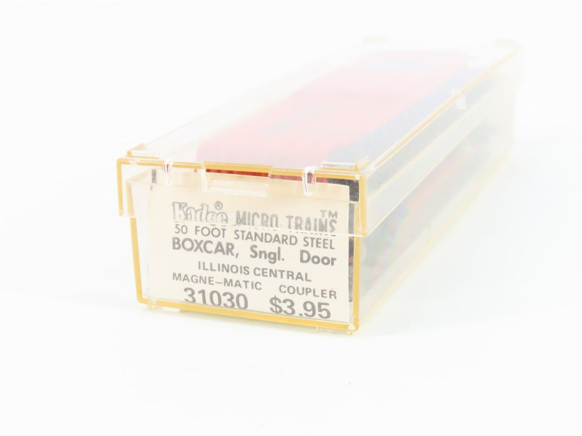 N Scale Micro-Trains MTL 31030 IC Illinois Central 50&#39; Standard Boxcar #523583