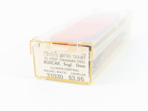 N Scale Micro-Trains MTL 31030 IC Illinois Central 50' Standard Boxcar #523583