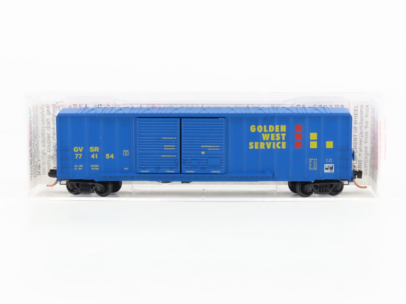 N Scale Micro-Trains MTL 30190 GVSR Galveston Golden West 50' Boxcar #774154