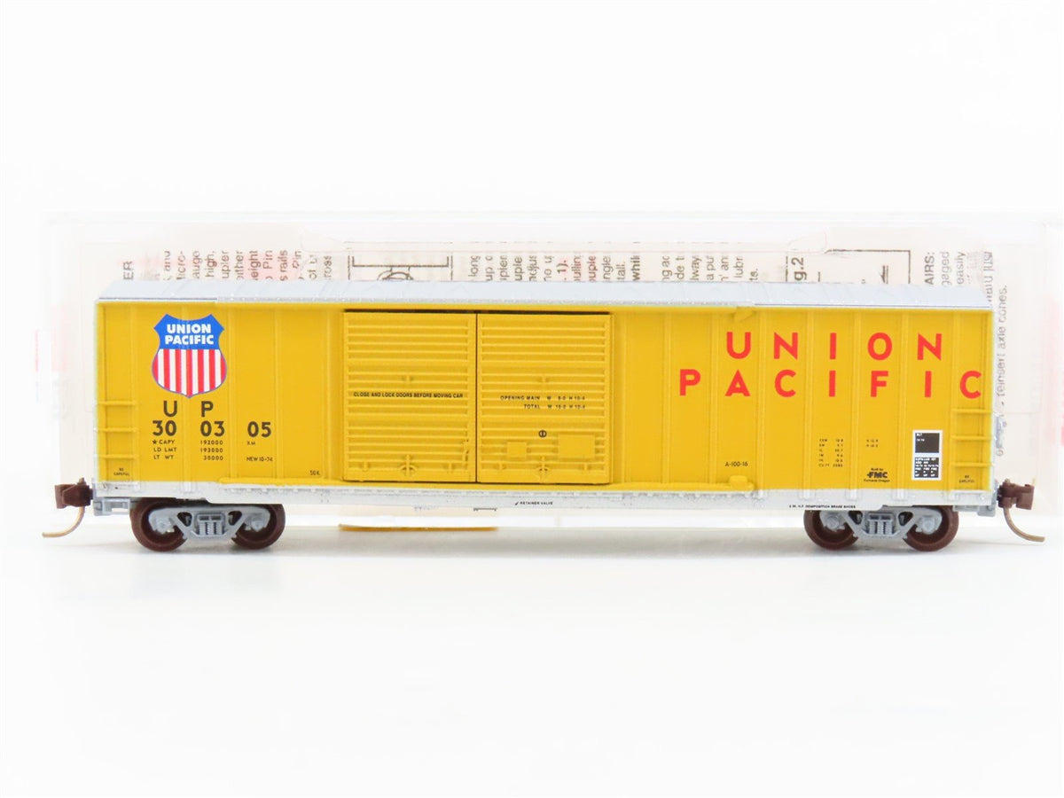 N Scale Micro-Trains MTL 30180 UP Union Pacific 50&#39; Rib Side Boxcar #300305