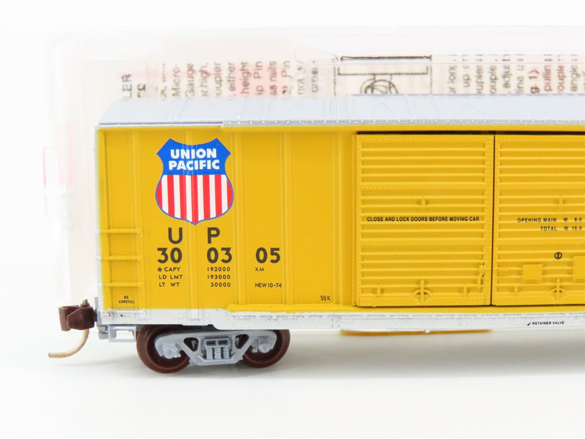 N Scale Micro-Trains MTL 30180 UP Union Pacific 50&#39; Rib Side Boxcar #300305
