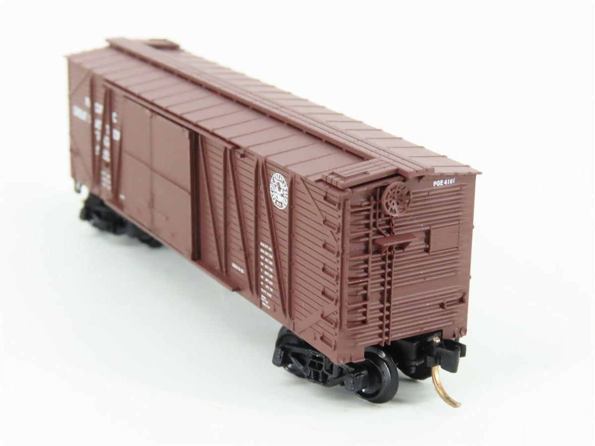 N Scale Micro-Trains MTL 29080 PGE Pacific Great Western 40&#39; Boxcar #4101