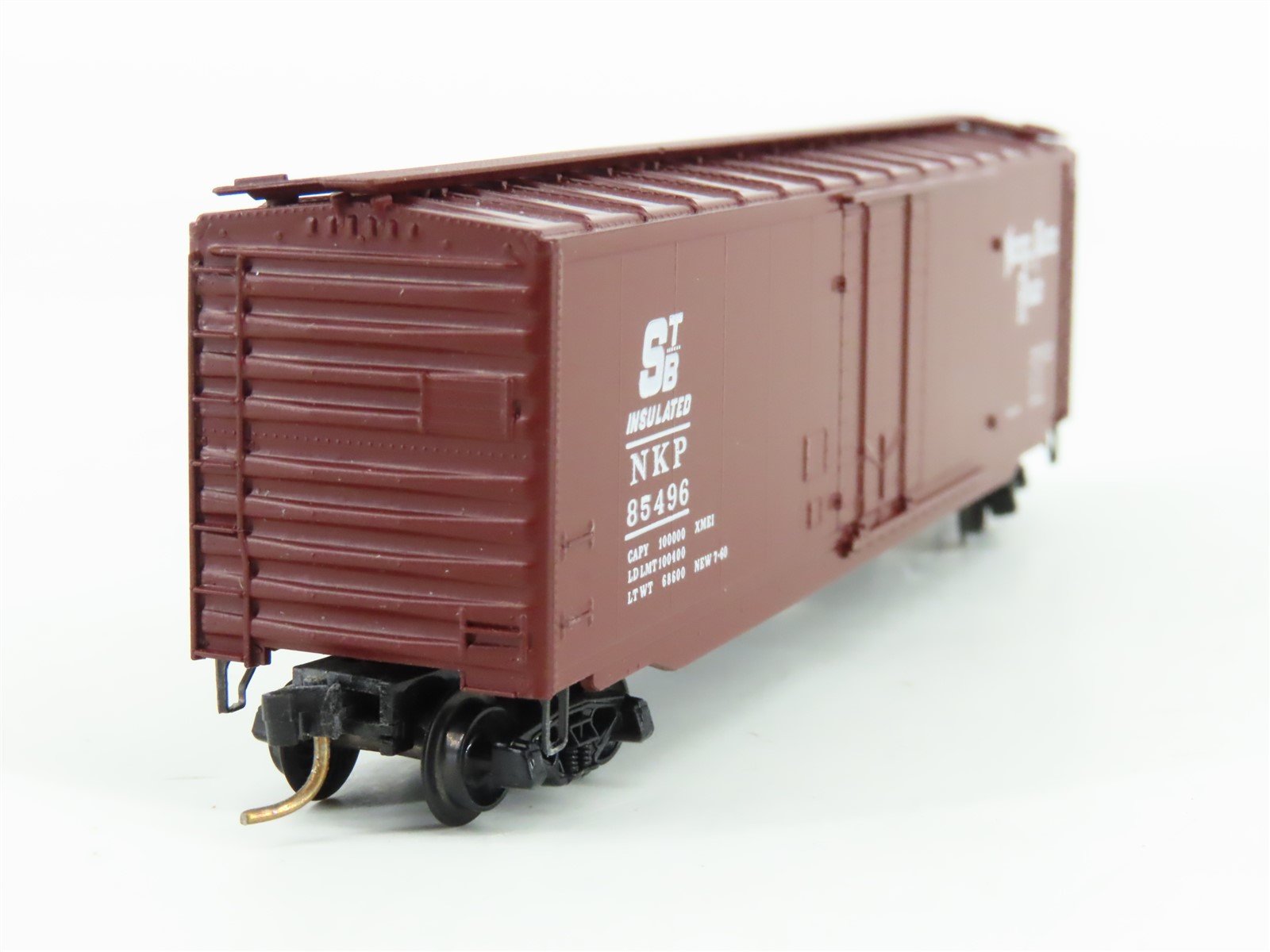 N Scale Micro-Trains MTL 32499 NKP Railway 50' Boxcar #85496 - Blue Label
