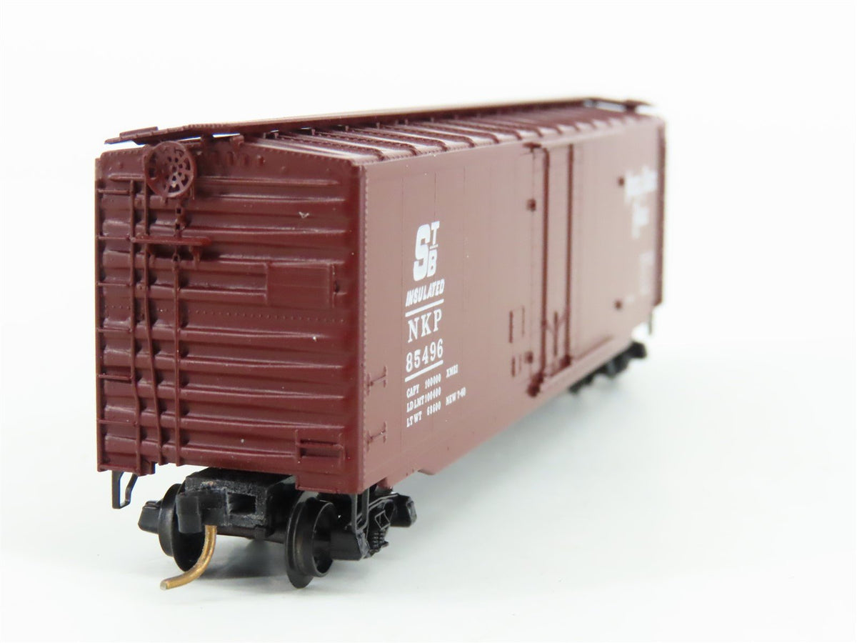 N Scale Micro-Trains MTL 32499 NKP Railway 50&#39; Boxcar #85496 - Blue Label