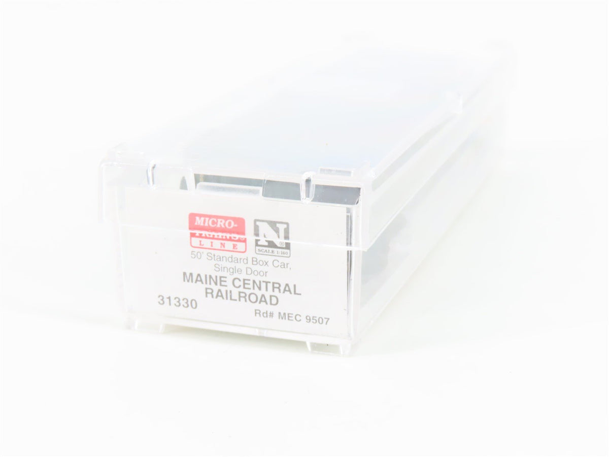 N Micro-Trains MTL 31330 MEC Maine Central Pine Tree Route 50&#39; Boxcar #9507