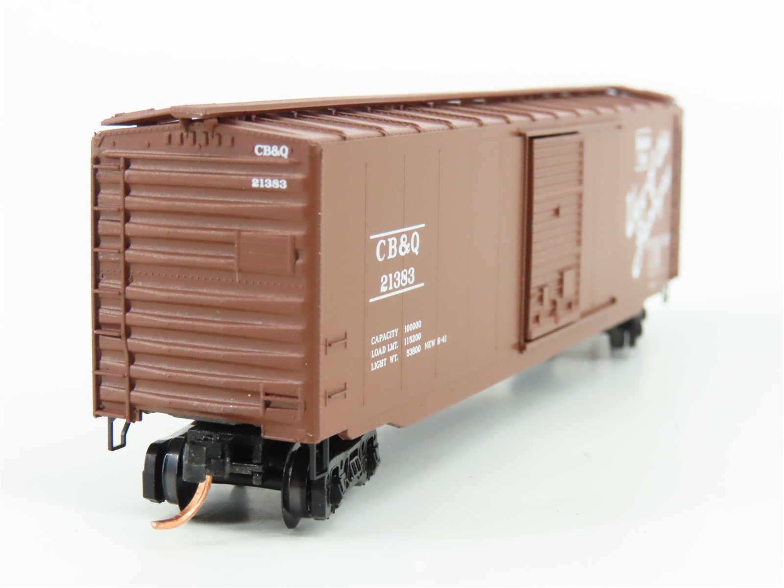 N Scale Micro-Trains MTL 31320 CBQ Burlington 50' Standard Boxcar #21383