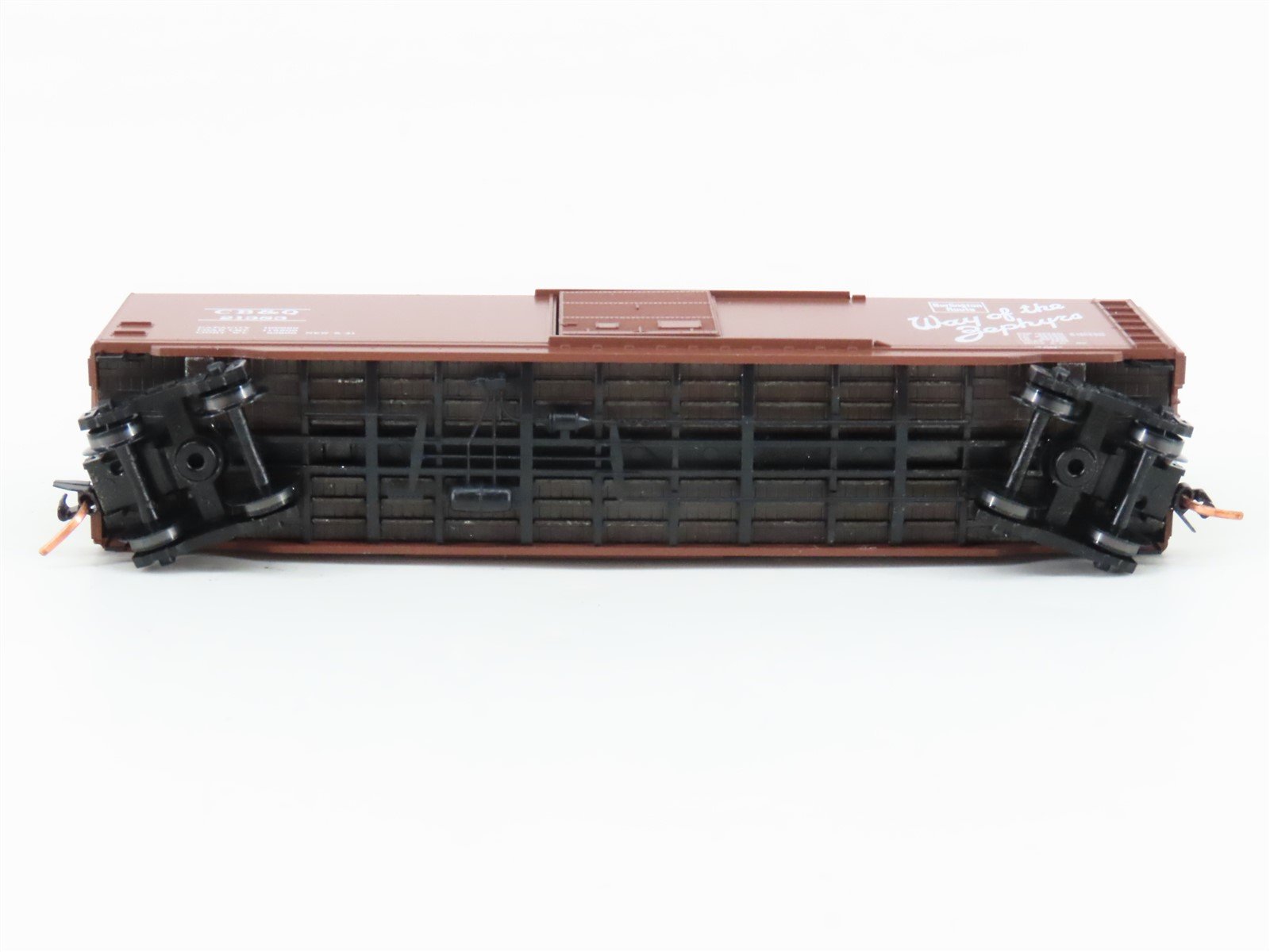 N Scale Micro-Trains MTL 31320 CBQ Burlington 50' Standard Boxcar #21383