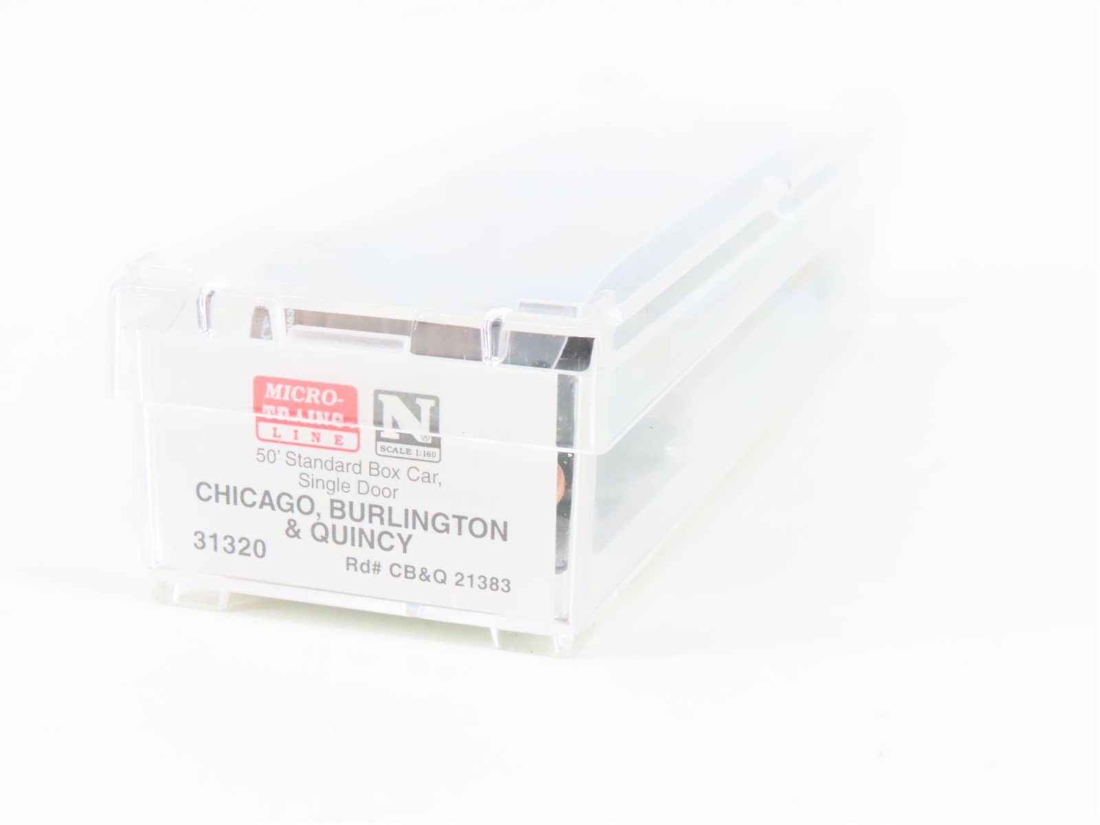 N Scale Micro-Trains MTL 31320 CBQ Burlington 50' Standard Boxcar #21383