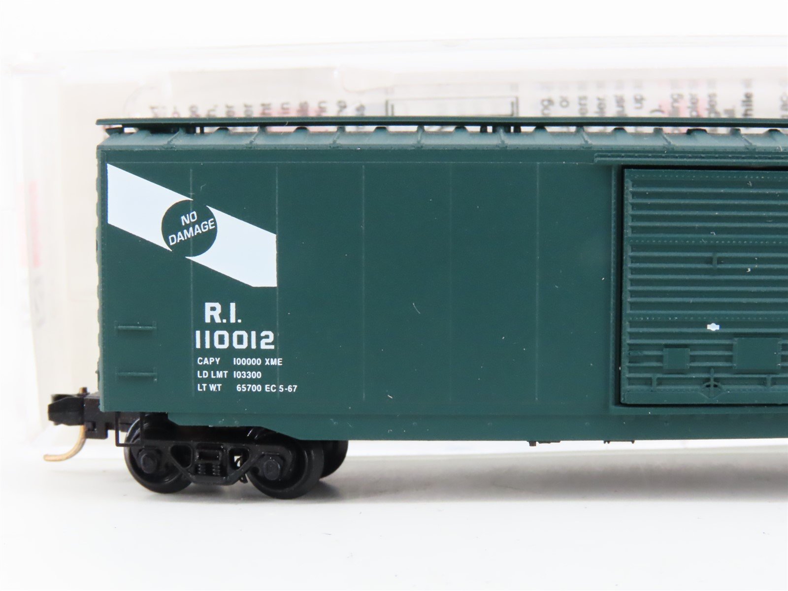 N Scale Micro-Trains MTL 31300 RI Rock Island 50' Standard Boxcar #110012
