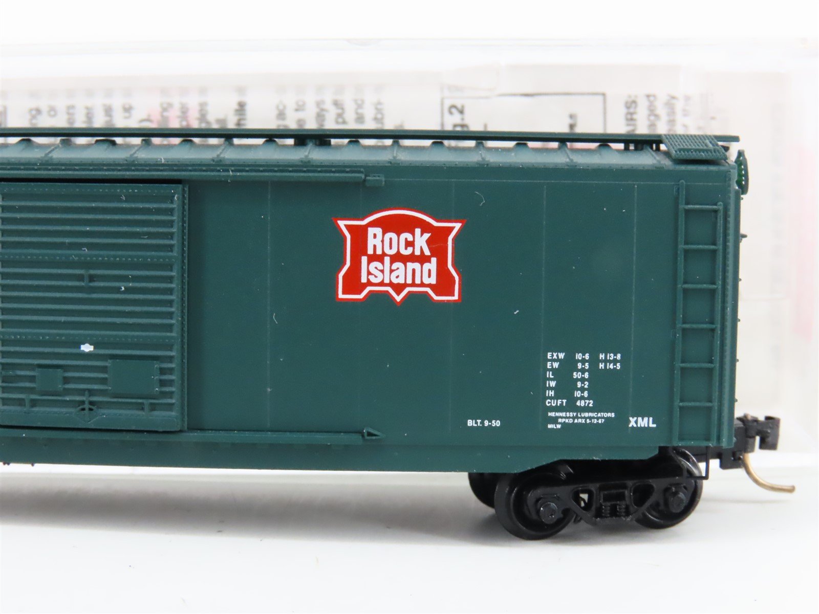 N Scale Micro-Trains MTL 31300 RI Rock Island 50' Standard Boxcar #110012