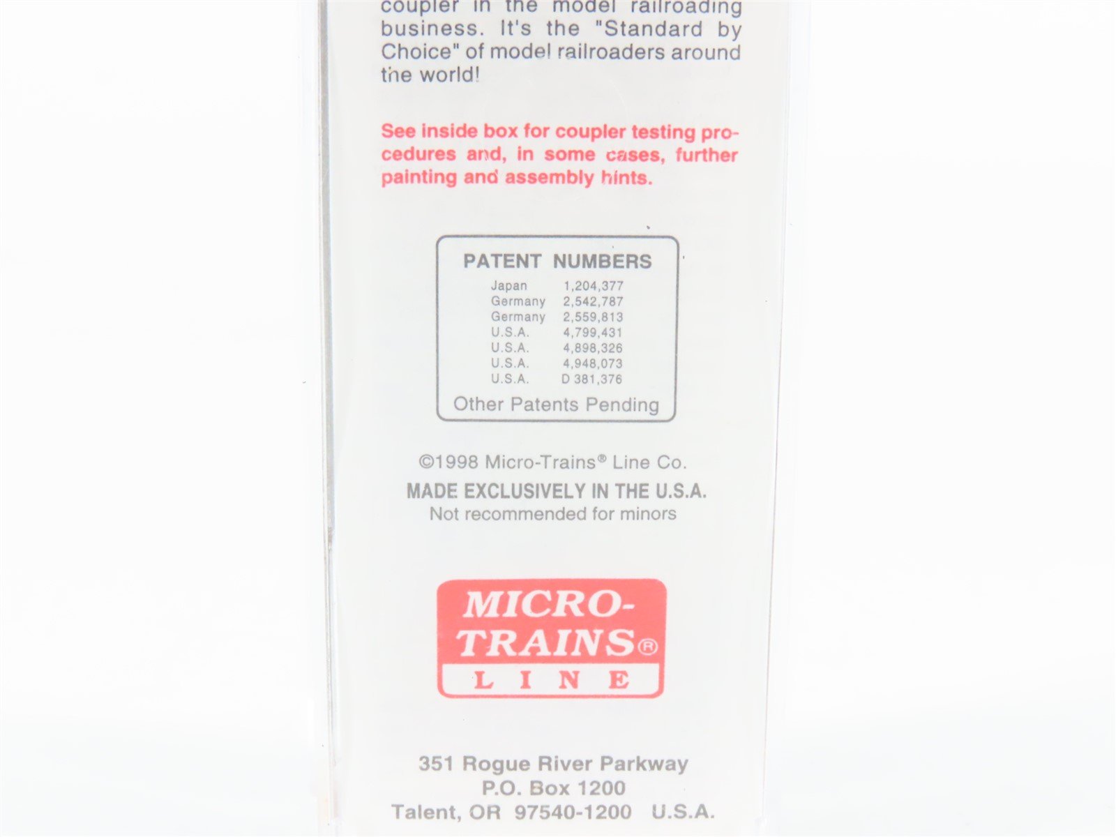 N Scale Micro-Trains MTL 31300 RI Rock Island 50' Standard Boxcar #110012
