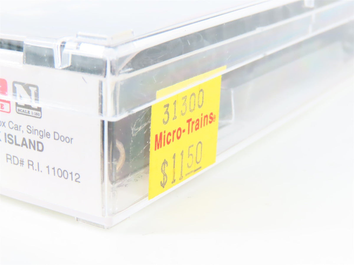 N Scale Micro-Trains MTL 31300 RI Rock Island 50&#39; Standard Boxcar #110012