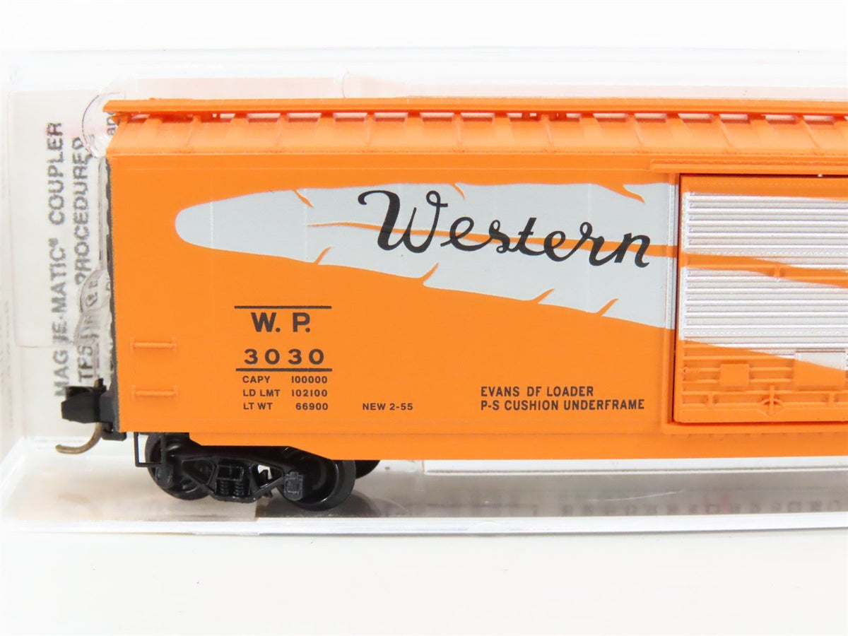 N Scale Micro-Trains MTL 31290 WP Western Pacific &quot;Feather&quot; 50&#39; Boxcar #3030
