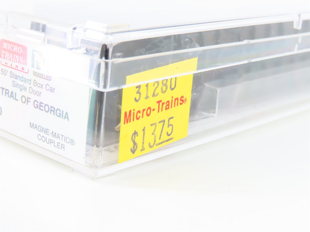 N Scale Micro-Trains MTL 31280 CG Central of Georgia 50&#39; Standard Boxcar #1570