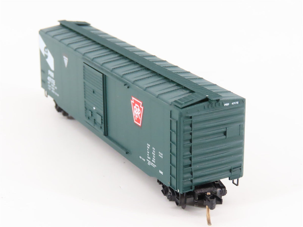 N Scale Micro-Trains MTL PRR Pennsylvania &quot;No Damage&quot; 50&#39; Boxcar #47172