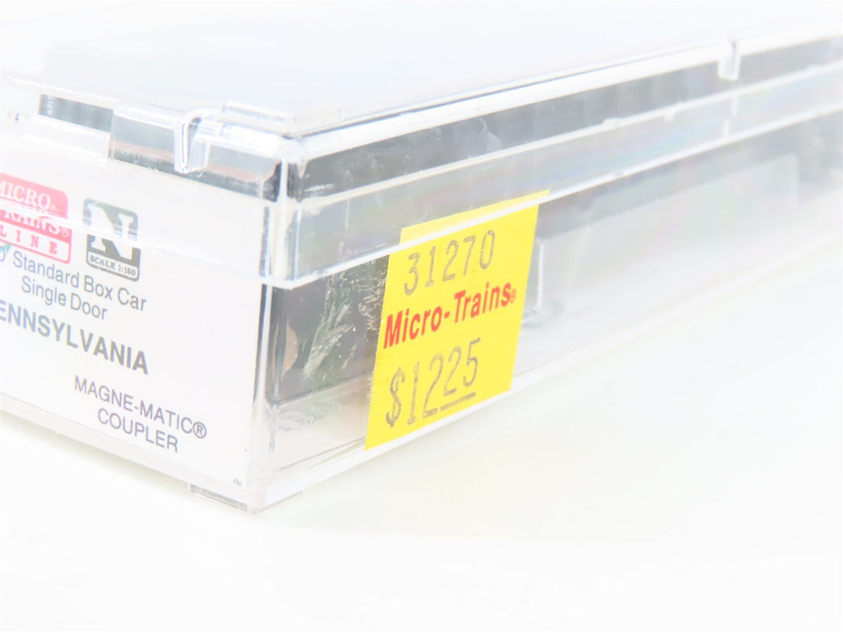 N Scale Micro-Trains MTL PRR Pennsylvania &quot;No Damage&quot; 50&#39; Boxcar #47172