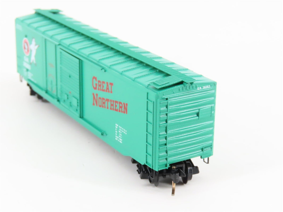 N Scale Micro-Trains MTL 33120 GN Great Northern &quot;Goat&quot; 50&#39; Boxcar #36263