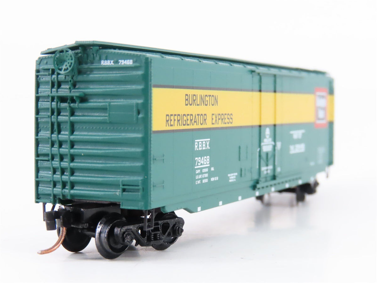 N Scale Micro-Trains MTL 32370 RBBX Burlington 50&#39; Standard Boxcar #79468