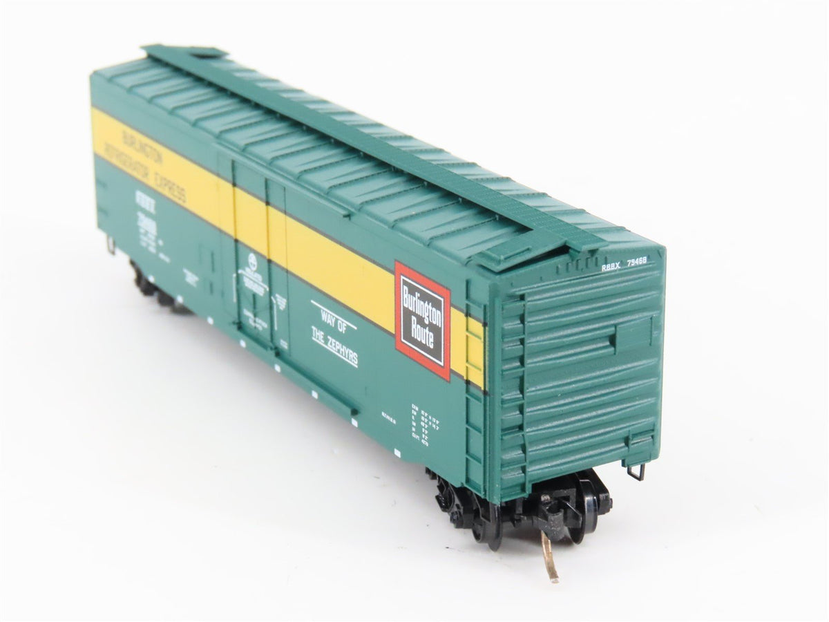 N Scale Micro-Trains MTL 32370 RBBX Burlington 50&#39; Standard Boxcar #79468