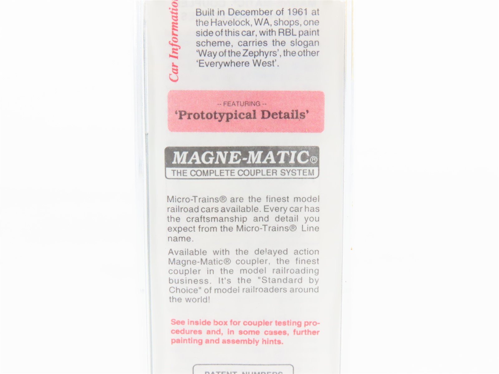 N Scale Micro-Trains MTL 32370 RBBX Burlington 50' Standard Boxcar #79468