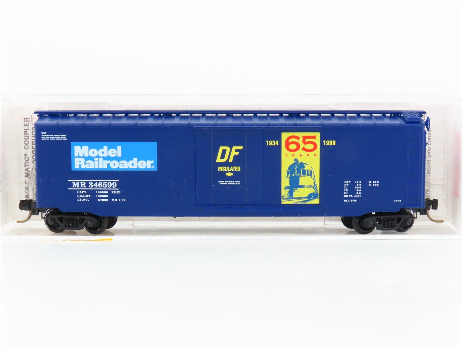 N Micro-Trains MTL 32360 Model Railroader 65th Anniversary 50' Boxcar #346599