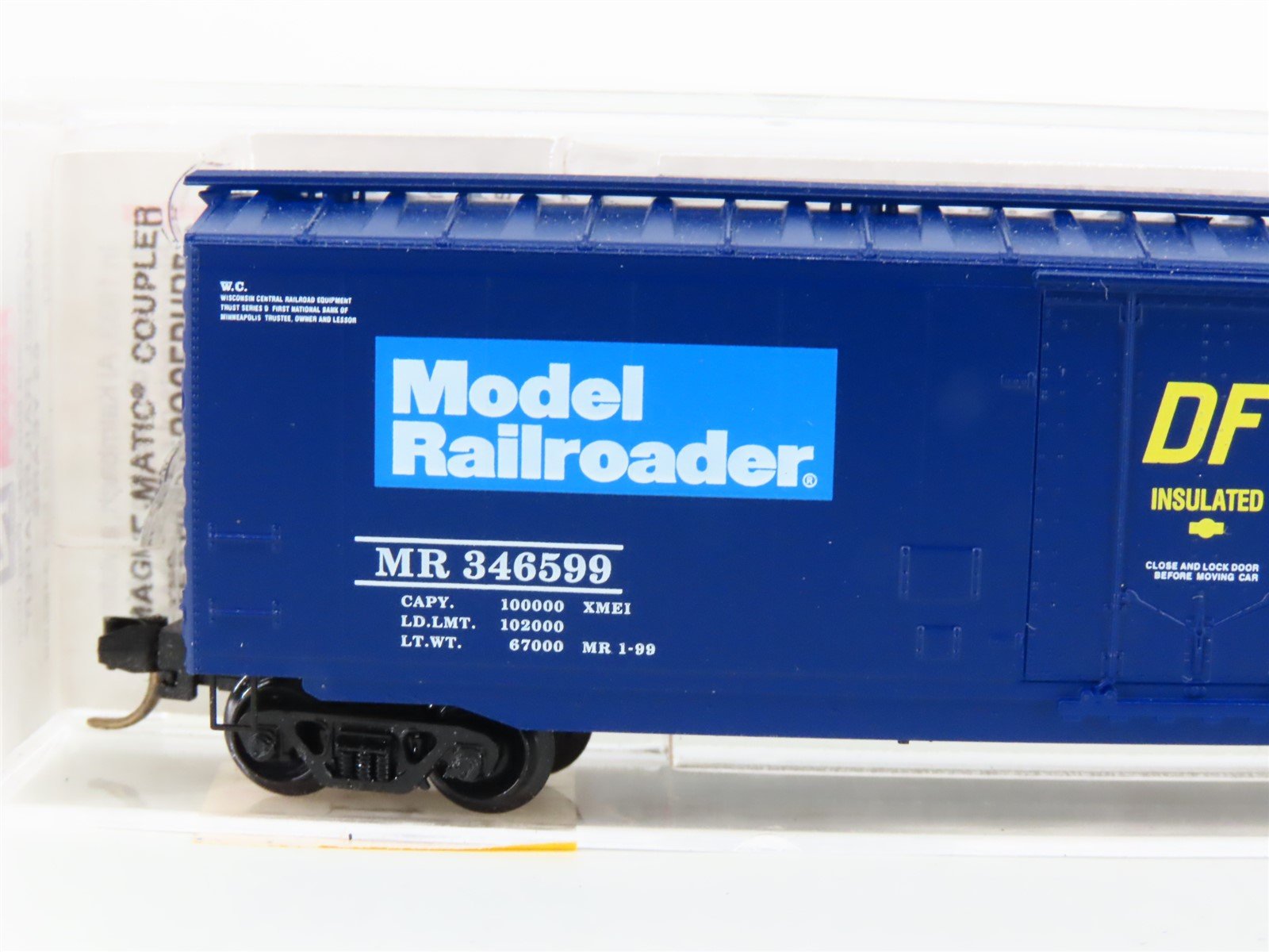 N Micro-Trains MTL 32360 Model Railroader 65th Anniversary 50' Boxcar #346599