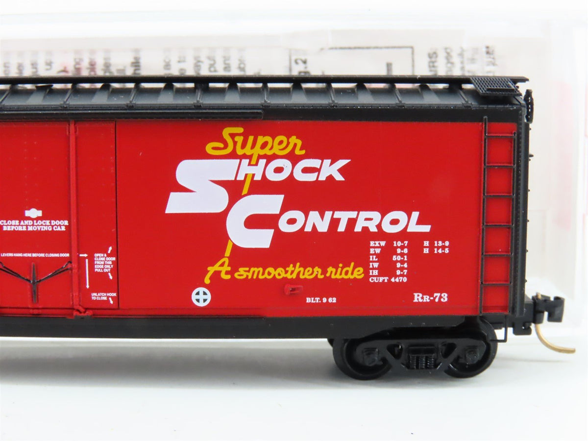 N Scale Micro-Trains MTL 32350 SFRB &quot;Shock Control&quot; 50&#39; Boxcar #6572