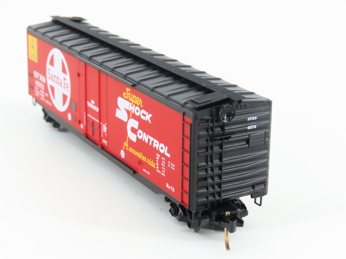 N Scale Micro-Trains MTL 32350 SFRB &quot;Shock Control&quot; 50&#39; Boxcar #6572