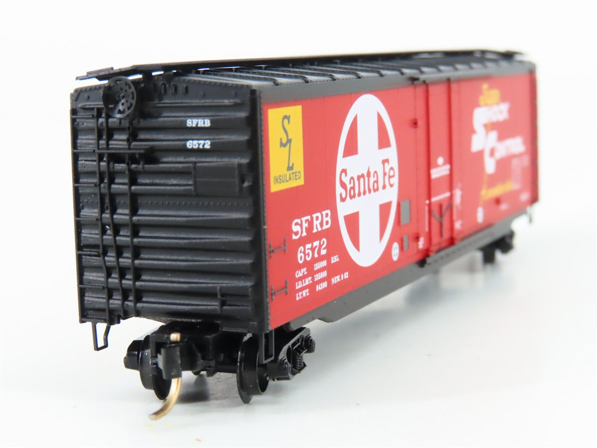 N Scale Micro-Trains MTL 32350 SFRB &quot;Shock Control&quot; 50&#39; Boxcar #6572