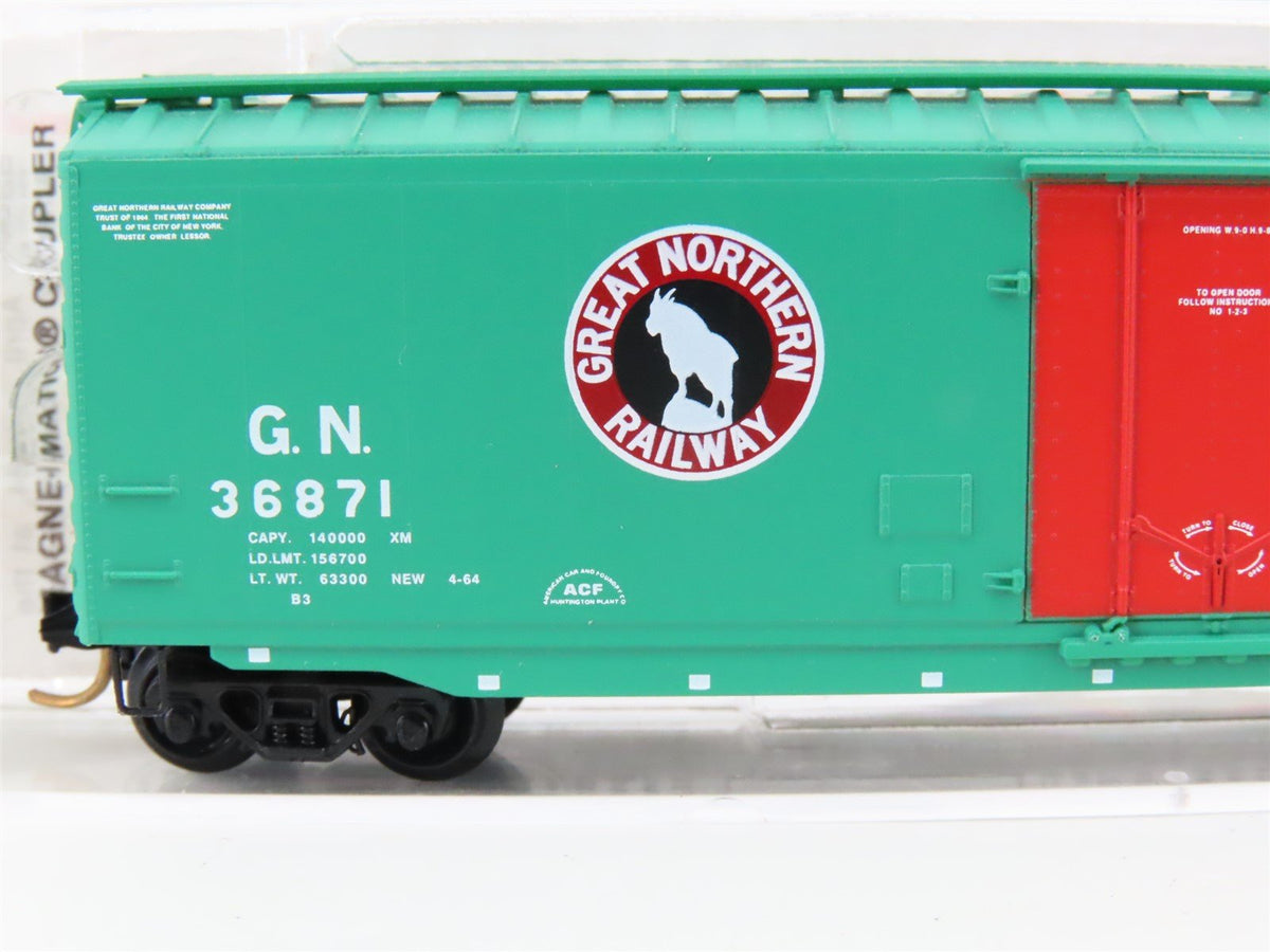 N Scale Micro-Trains MTL 32340 GN Great Northern &quot;Goat&quot; 50&#39; Boxcar #36871