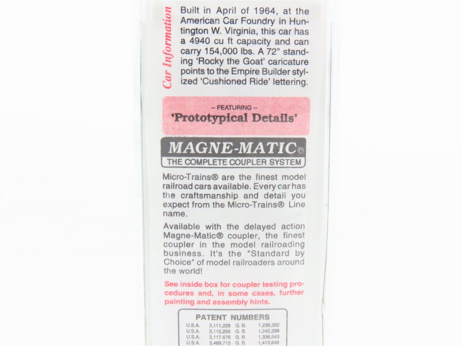 N Scale Micro-Trains MTL 32340 GN Great Northern 